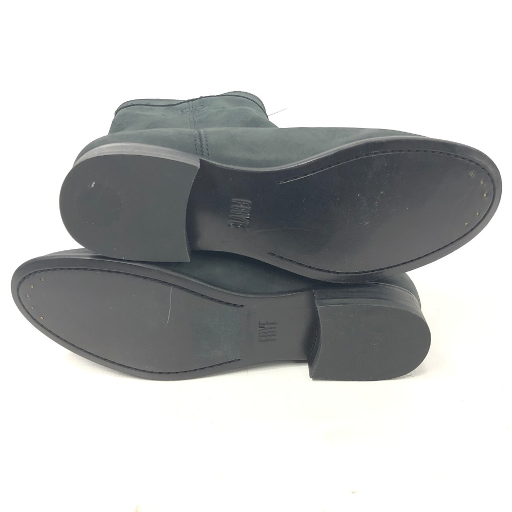 FRYE Women's Roper Boots Suede Gray Black 8 B NEW - Picture 7 of 8